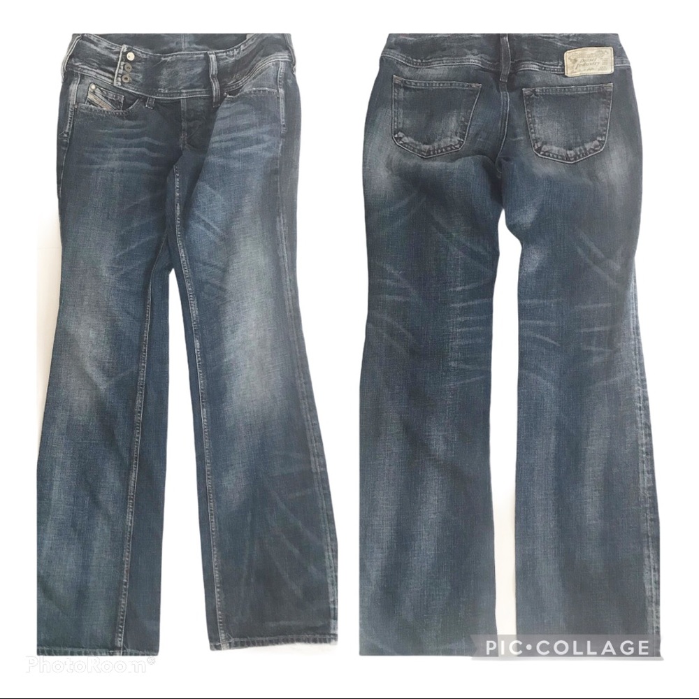 diesel cherock bootcut jeans